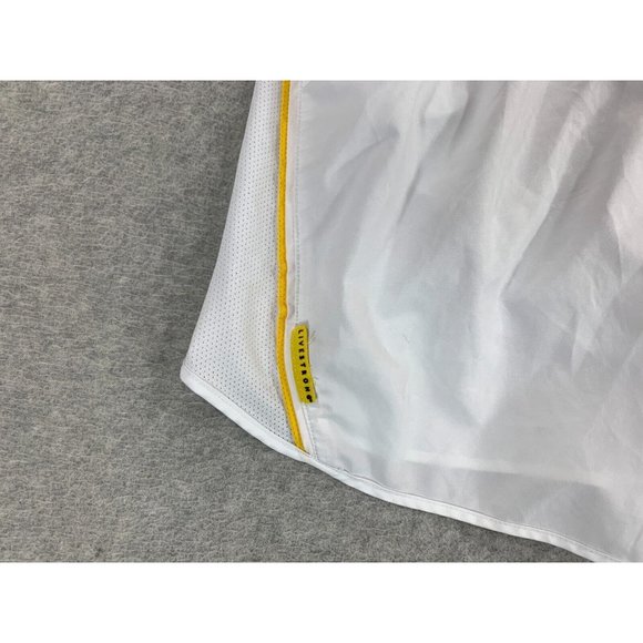 Nike Dri Fit Livestrong Lined Light Weight Running Shorts (Women's Medium) White - Picture 10 of 11